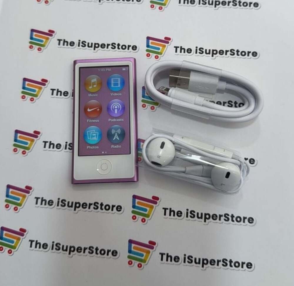 Apple iPod Nano 7th Generation 16GB Purple + 1 YR Warranty